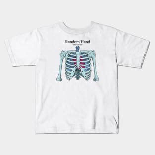 Random Hand Inhale Exhale Kids T-Shirt